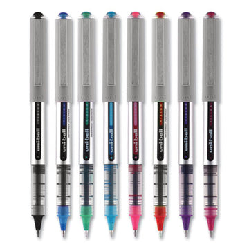 uni-ball® Vision Roller Ball Pen, Stick, Fine 0.7 Mm, Assorted Ink And Barrel Colors, Dozen freeshipping - TVN Wholesale